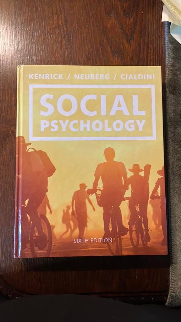 Social psychology kenrick neuberg cialdini, Ophalen of Verzenden, Alpha, Zo goed als nieuw, WO