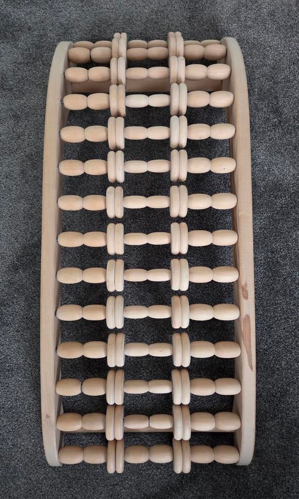 Houten  Backstretcher Ruggenroller, Ophalen of Verzenden, Zo goed als nieuw, Overige typen