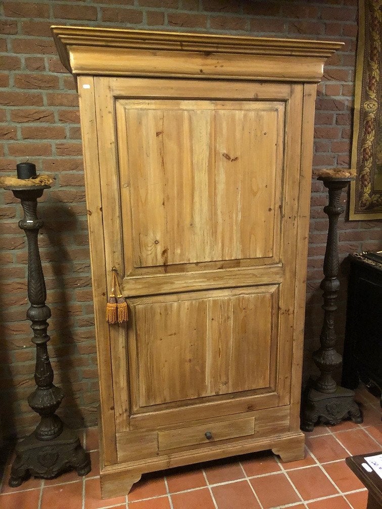 NIEUWE GRENEN 1-deurs gesloten KAST - Flamant – handgemaakt, Ophalen, Hout, Wilms, Nieuw