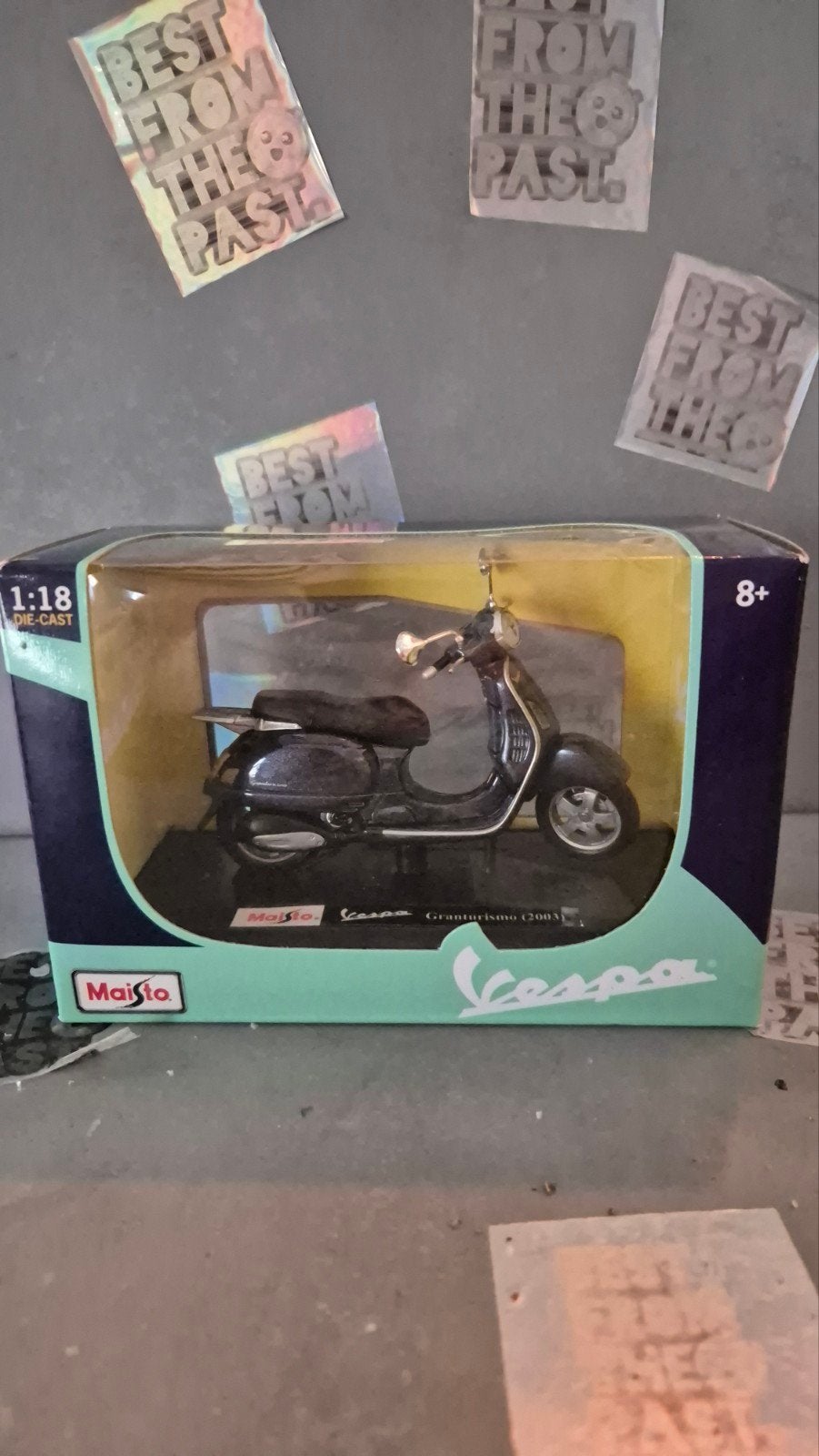 Maisto Vespa Granturismo (2003) 1:18 Die-Cast Model, Overige merken, 1:32 tot 1:50, Overige typen, Nieuw