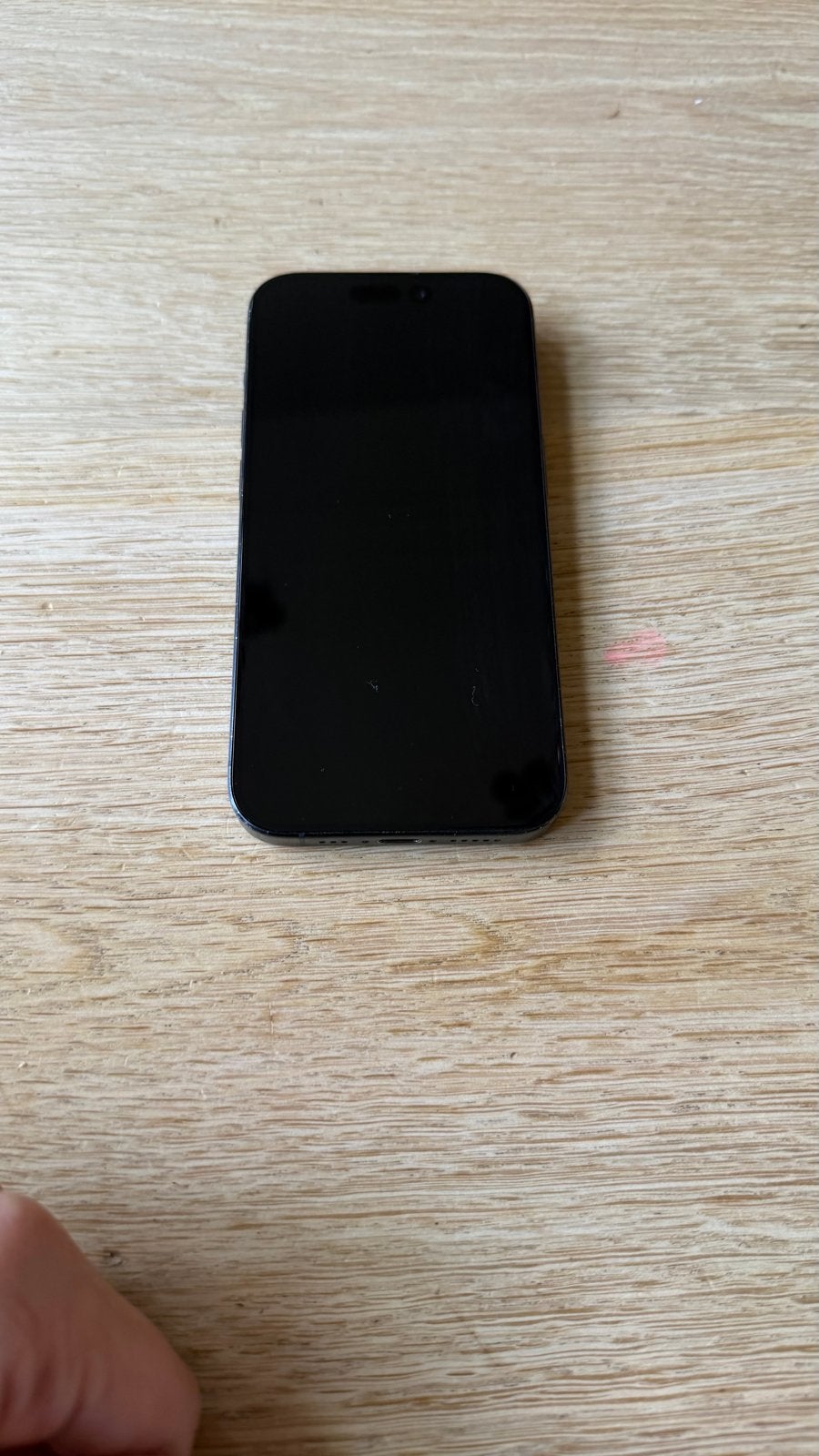 Apple iPhone 15 Pro 256gb titanium blauw, Telecommunicatie, Gebruikt, 86 %, Blauw, Zonder simlock
