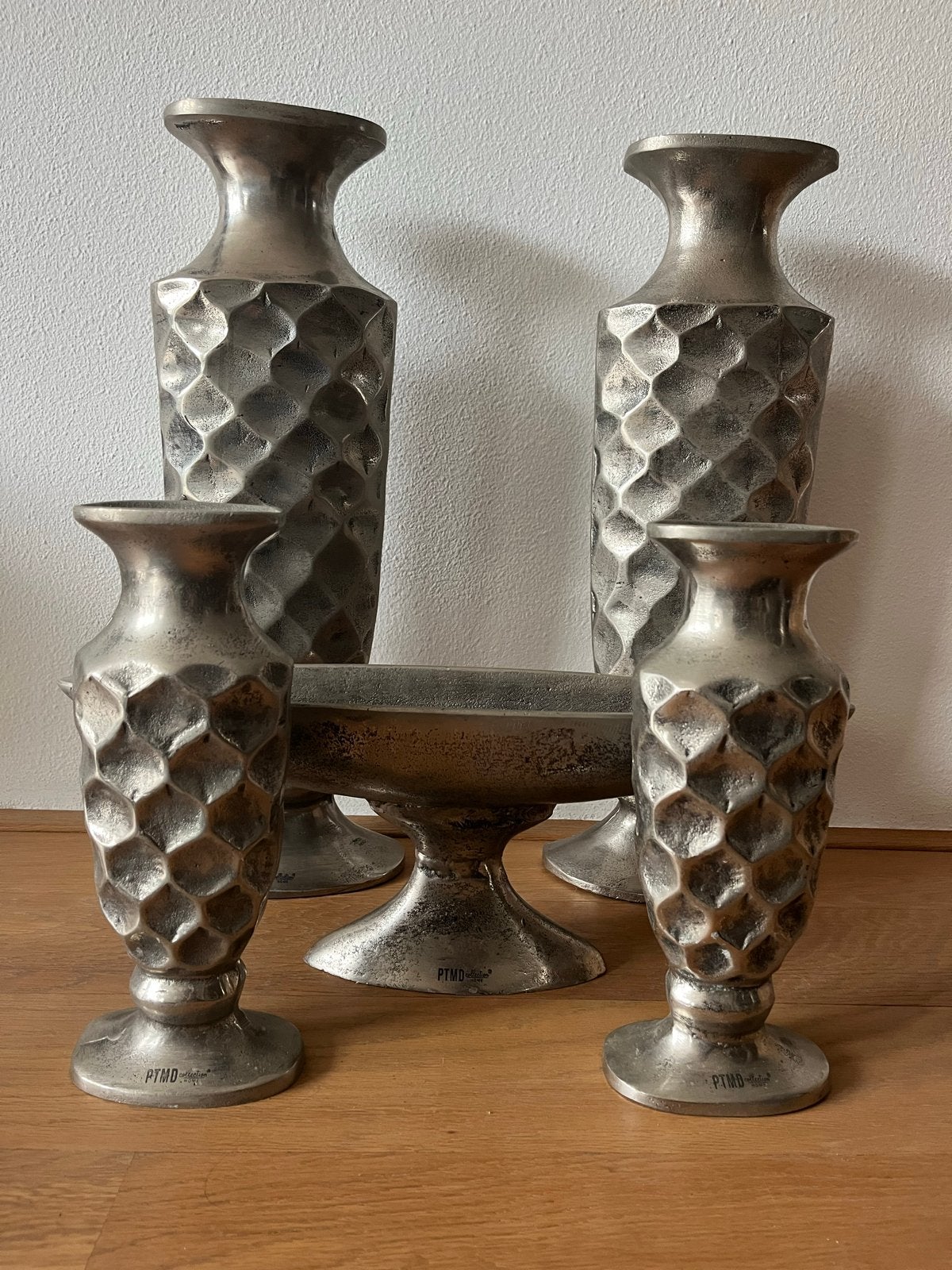 Prachtige PTMD decoratie set - Zware kwaliteit, Huis en Inrichting, Woonaccessoires | Vazen, Ophalen, Zo goed als nieuw, Overige kleuren