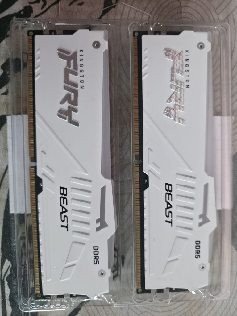 Kingston FURY beast 2x16 32 GB DDR5-6000 Kit, 32 GB, 6000 MHz, Ophalen of Verzenden, Zo goed als nieuw