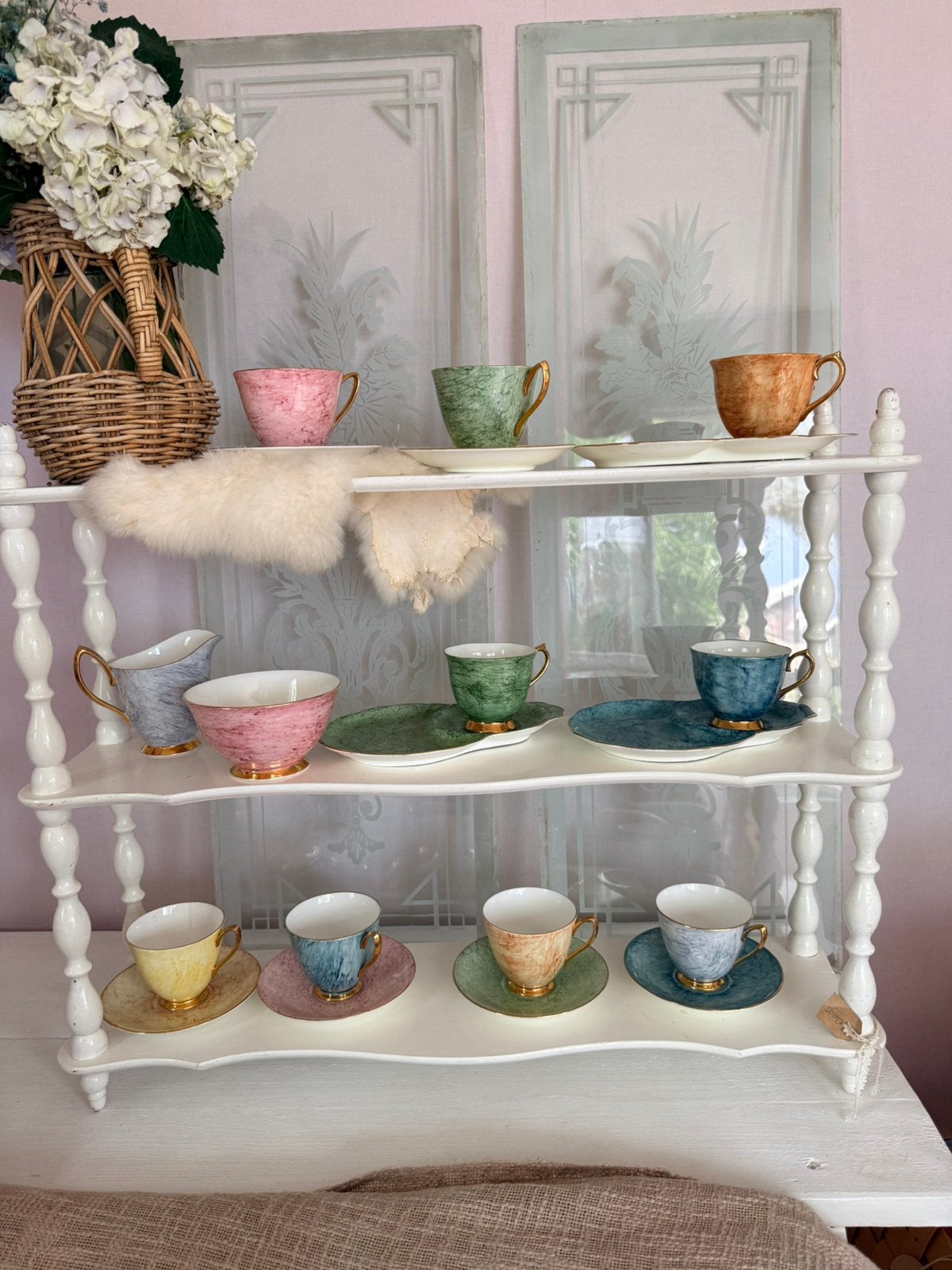 Royal Albert Gossamer Royal Albert porselein 9 personen, Ophalen