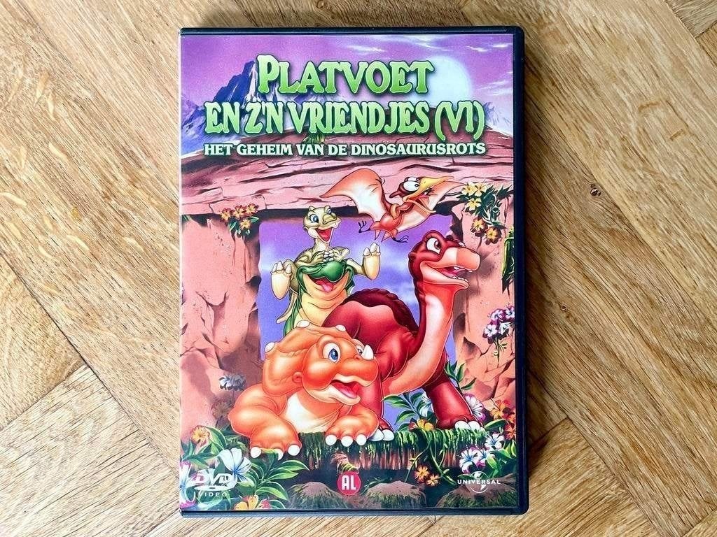 Platvoet en z’n Vriendjes VI op DVD (krasvrij, met NL), Tekenfilm, Zo goed als nieuw, Alle leeftijden, Amerikaans