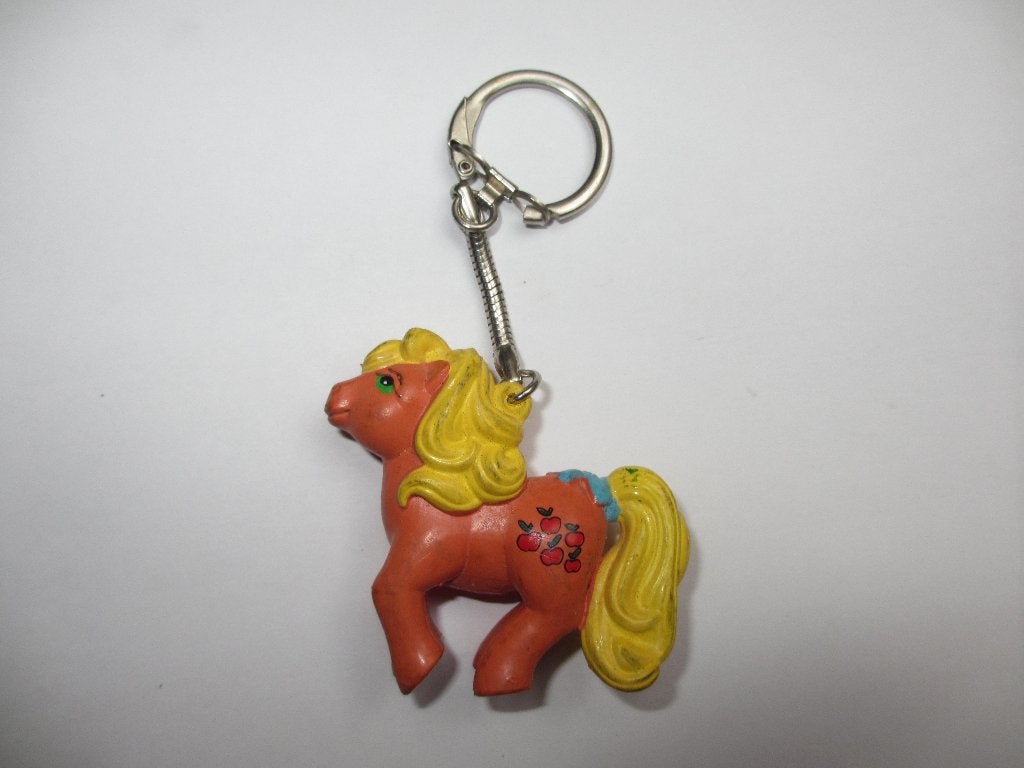 Vintage jaren 80 G1 My little pony sleutelhanger zeldzaam !, Ophalen of Verzenden, Zo goed als nieuw