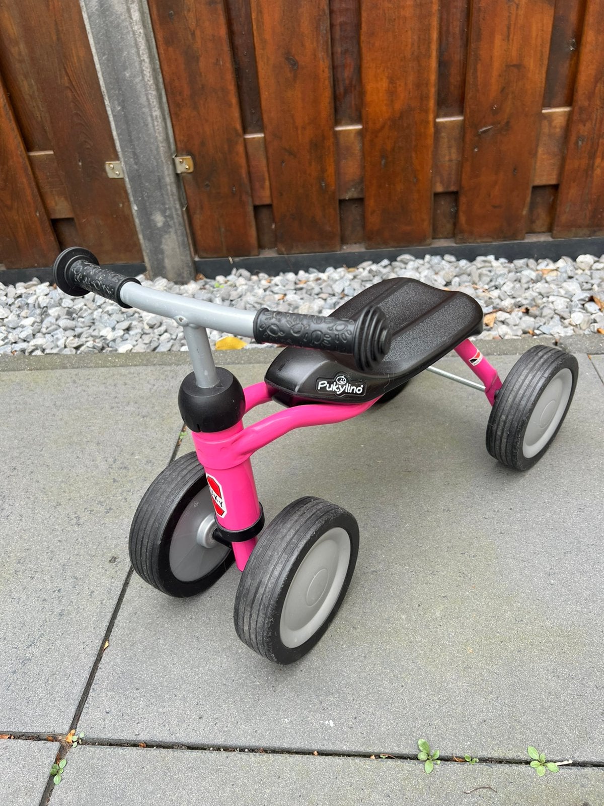 Super Nette Rose Pukylino Peuter-loop-fietsje ,tav 12/18 mnd, Ophalen, Zo goed als nieuw