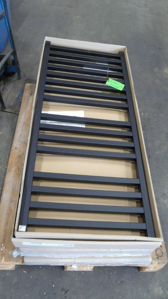 Design Radiator - handdoekradiator - 120x50 cm Black Matt, Ophalen, Gebruikt