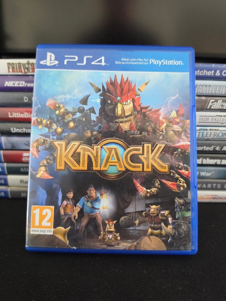 Knack PS4 - Zo goed als nieuw, Spelcomputers en Games, Avontuur en Actie, 2 spelers, Ophalen of Verzenden, Zo goed als nieuw