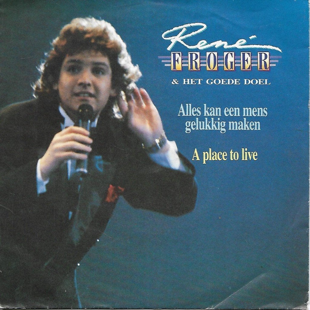 René Froger & Het Goede Doel - Alles kan een mens gelukkig, Cd's en Dvd's, Ophalen of Verzenden, Gebruikt, 7 inch, Nederlandstalig