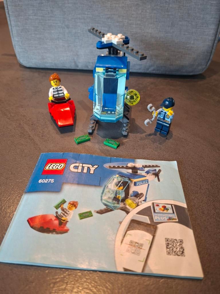 LEGO City Politiehelikopter (60275) met minifiguren, Kinderen en Baby's, Speelgoed | Duplo en Lego, Compleet, City, Lego, Ophalen of Verzenden
