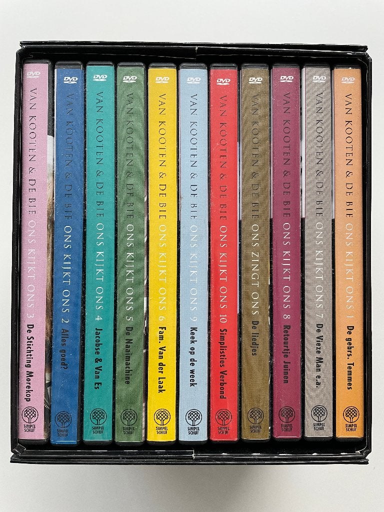 Van Kooten en De Bie - Bliotheek (11DVD), Alle leeftijden, Verzenden, Zo goed als nieuw, Stand-up of Theatershow