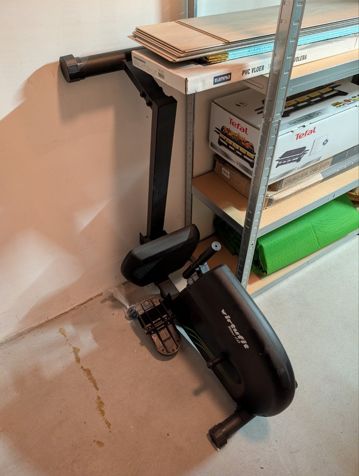 VirtuFit Roeitrainer Row 1.0, Sport en Fitness, Fitnessapparatuur, Ophalen, Buik, Zo goed als nieuw, Metaal