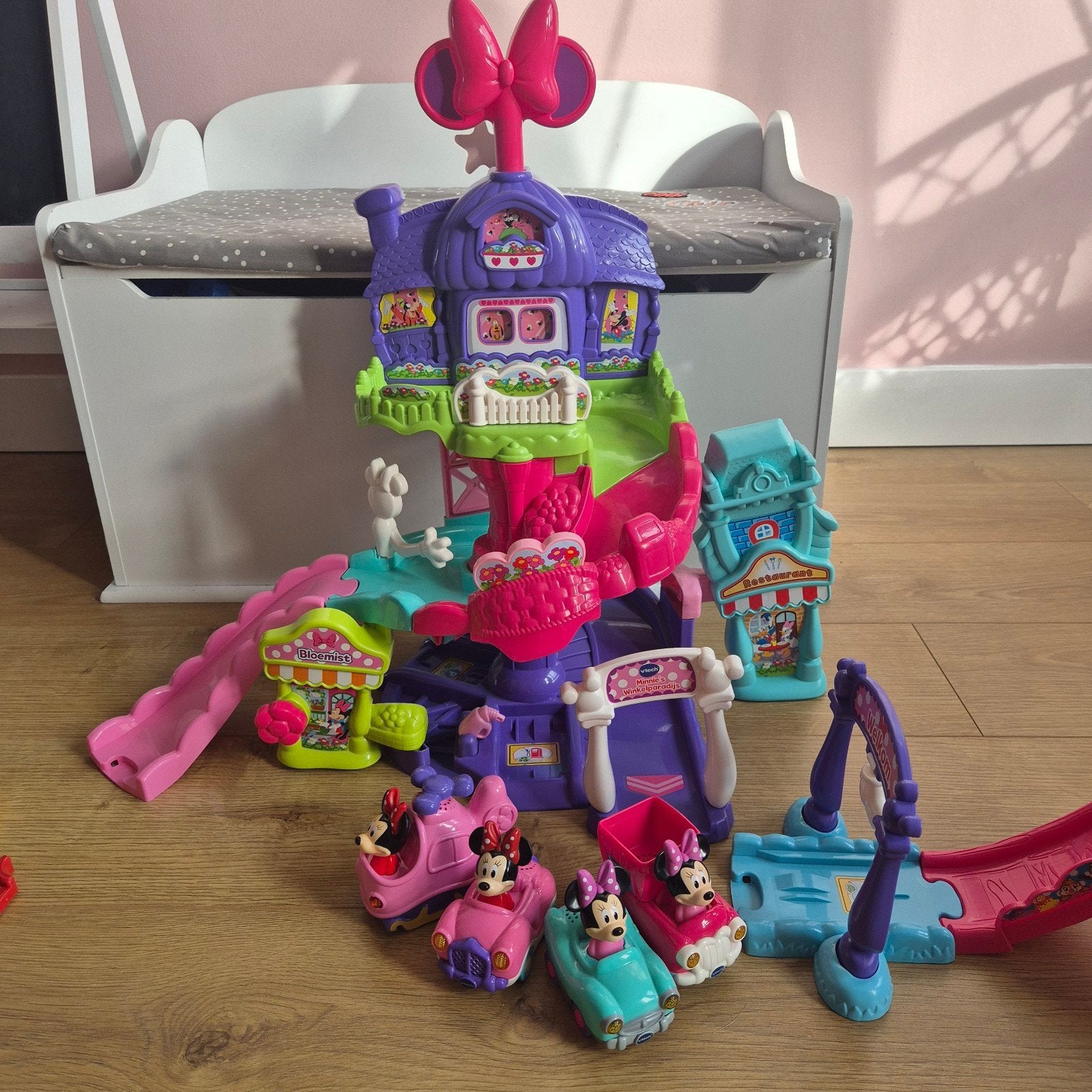 V tech disney toet toet met autos, Ophalen