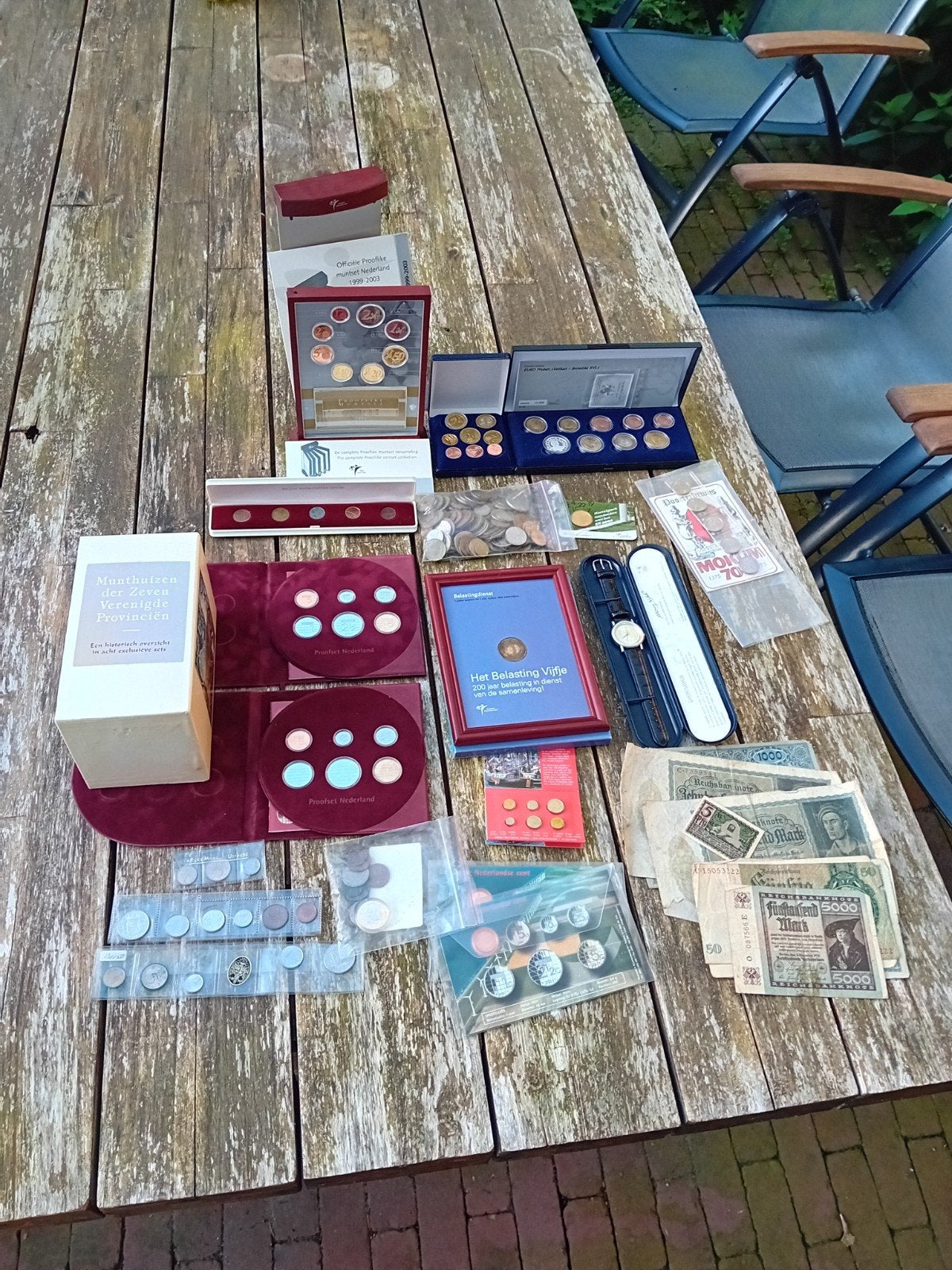 lot met verschillende munten, Ophalen of Verzenden, Koningin Juliana, Overige waardes