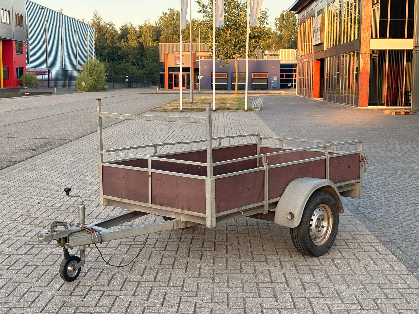 Stevige aanhangwagen, Auto diversen, Aanhangers en Bagagewagens, Ophalen, Gebruikt