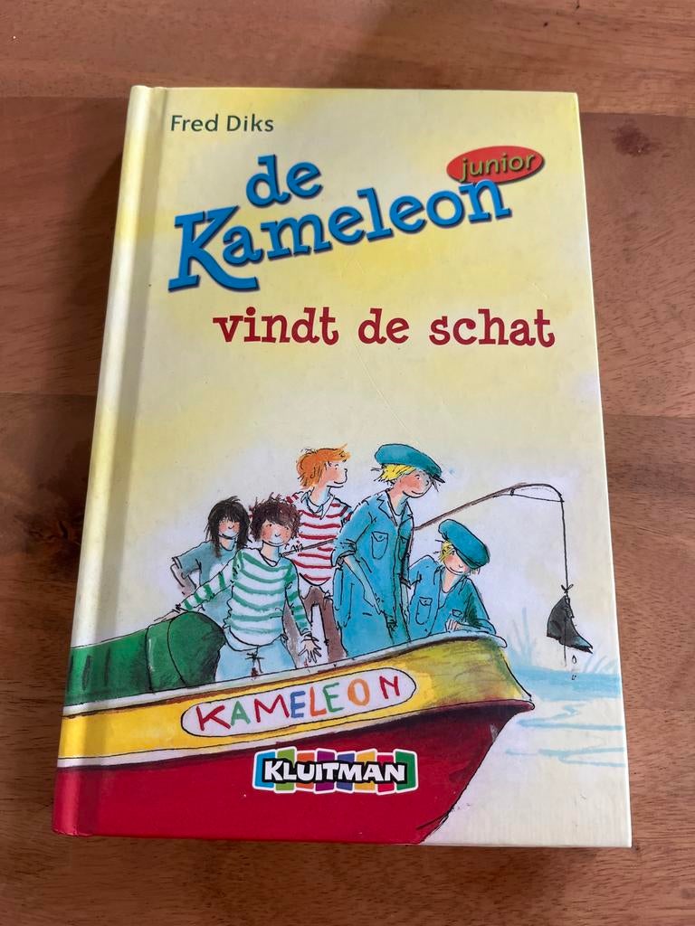 Fred Diks, De Kameleon vindt de schat - Junior, Ophalen of Verzenden, Zo goed als nieuw