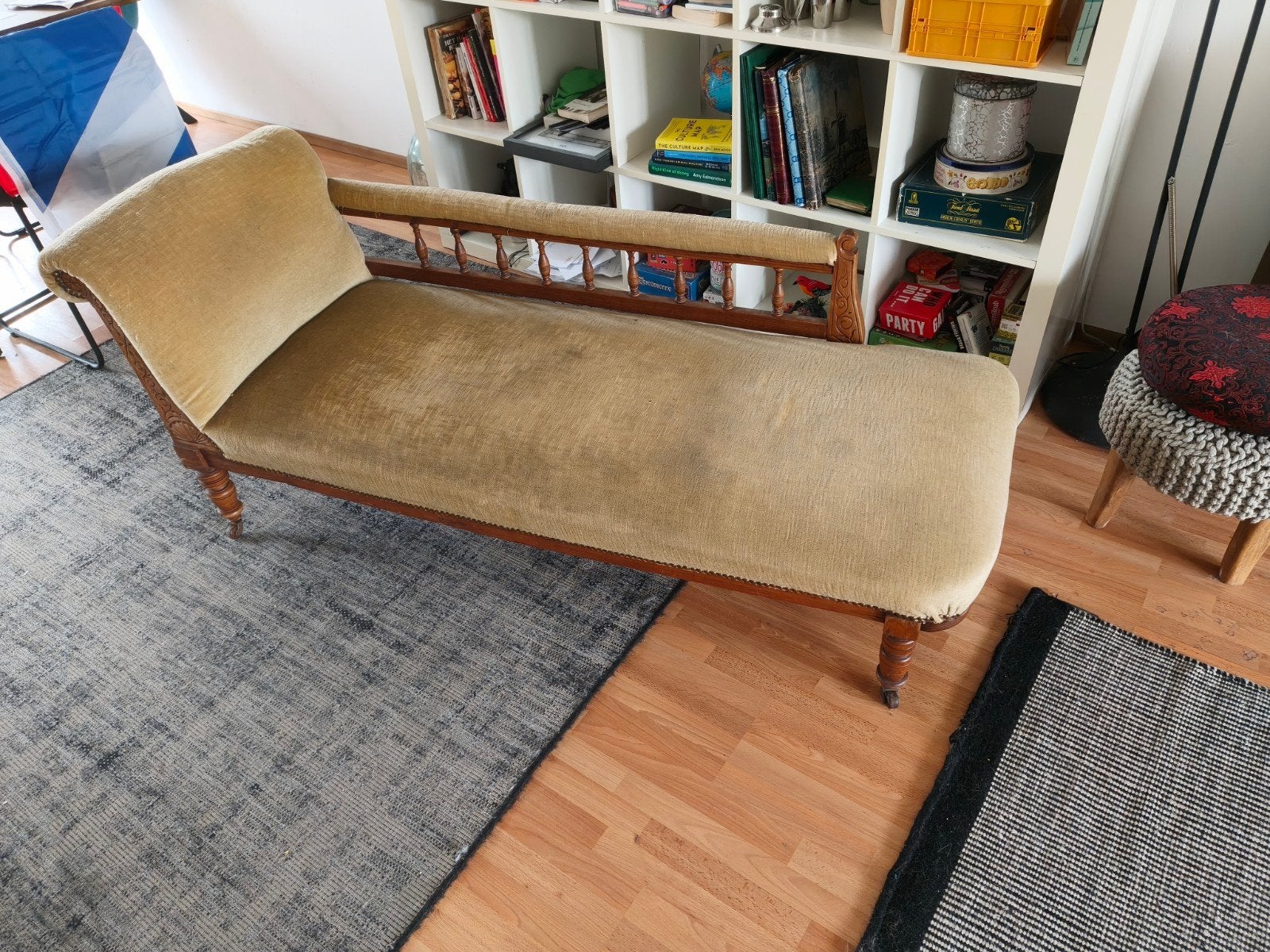Antieke Chaise Longue - Eind 19e Eeuw - Opknapper, Ophalen