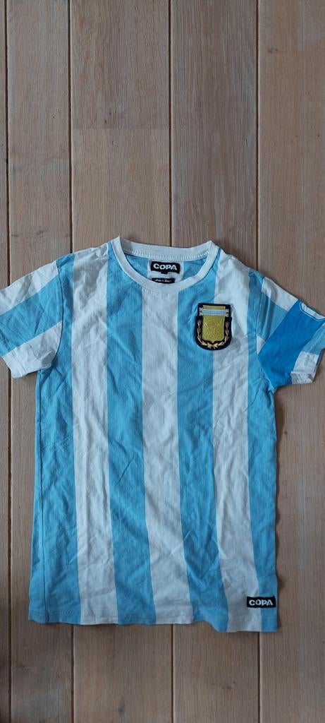 Argentinië copa shirt, Maat XS of kleiner, Ophalen of Verzenden, Zo goed als nieuw, Shirt