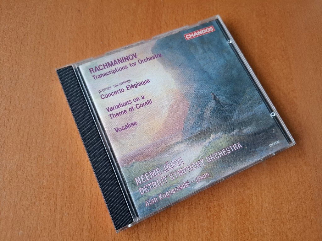 RACHMANINOV: Transcripties voor Orkest -Neeme Järvi (Chandos, Ophalen of Verzenden, Romantiek, Orkest of Ballet, Rachmaninov