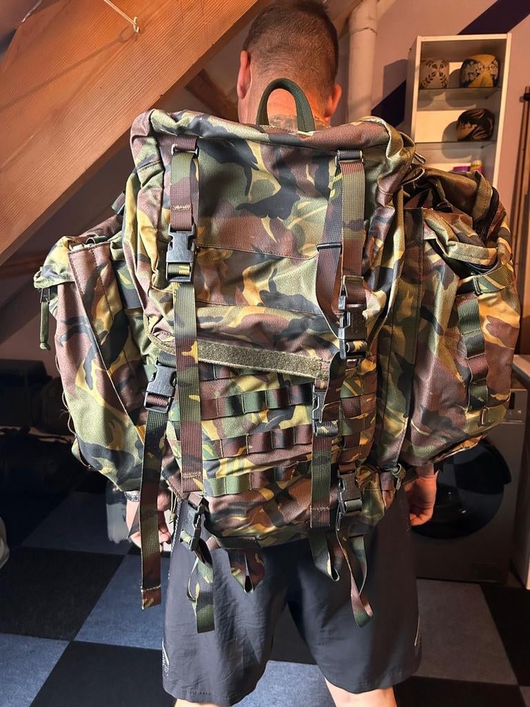 Rugzak 60 liter woodland Stingray zgan Stingray, Ophalen of Verzenden, Landmacht, Nederland