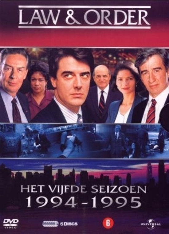 Law & Order - Seizoen 5  (6 DVD) Nieuw, Alle leeftijden, Ophalen of Verzenden, Nieuw in verpakking, Drama