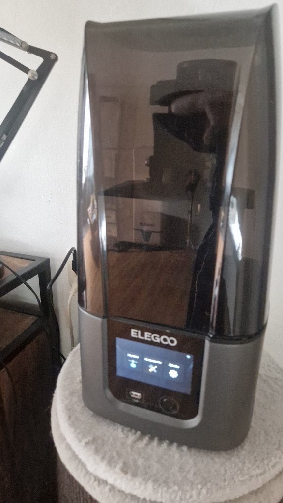 Elegoo Mars 4 Ultra 9K 3D printer, Gebruikt, Ingebouwde Wi-Fi, Elegoo, Ophalen of Verzenden