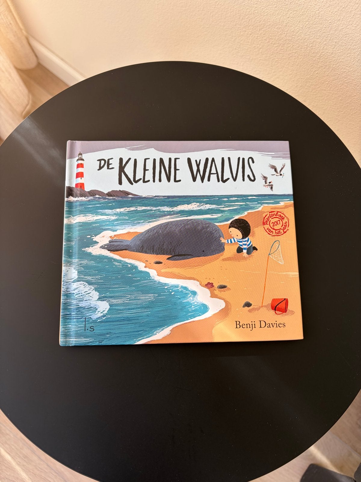 De Kleine Walvis - Benji Davies (Kinderboek), Boeken, Ophalen, Fictie algemeen, Jongen of Meisje, Zo goed als nieuw