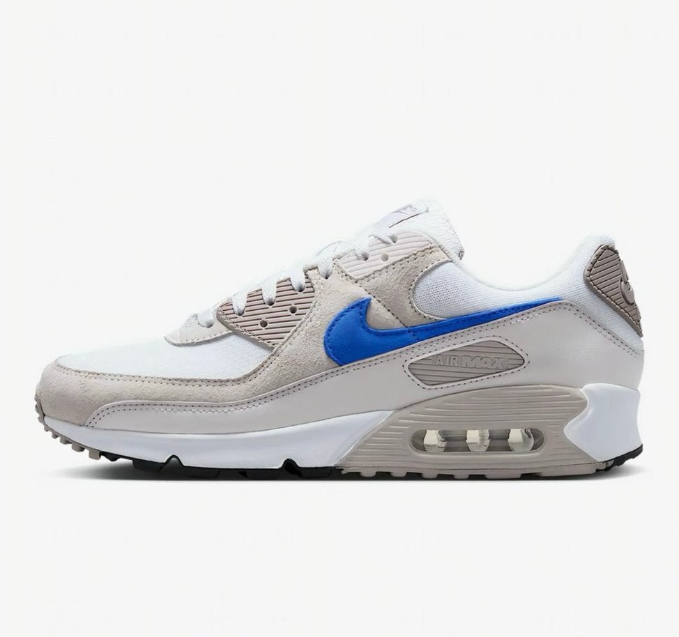 Nike Air Max 90 ‘College Grey Racer Blue’ - maat 40.5, Kleding | Dames, Product.Safety.ENEA@nike.com, Nike, Nieuw, Ophalen of Verzenden