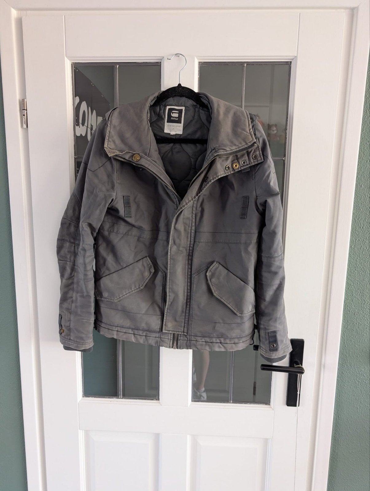 G-Star Raw winterjas maat M, Kleding | Heren, Jassen | Winter, G-Star Raw, Maat 48/50 (M), Ophalen of Verzenden, Grijs