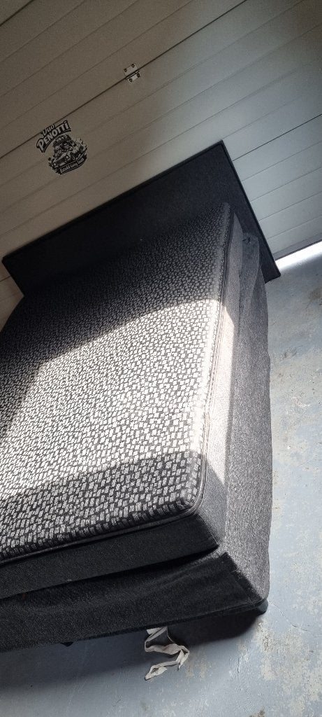 Boxspring (2.00 x 1.40 x 40 cm), Huis en Inrichting, Ophalen, Gebruikt, Tweepersoons, 140 cm