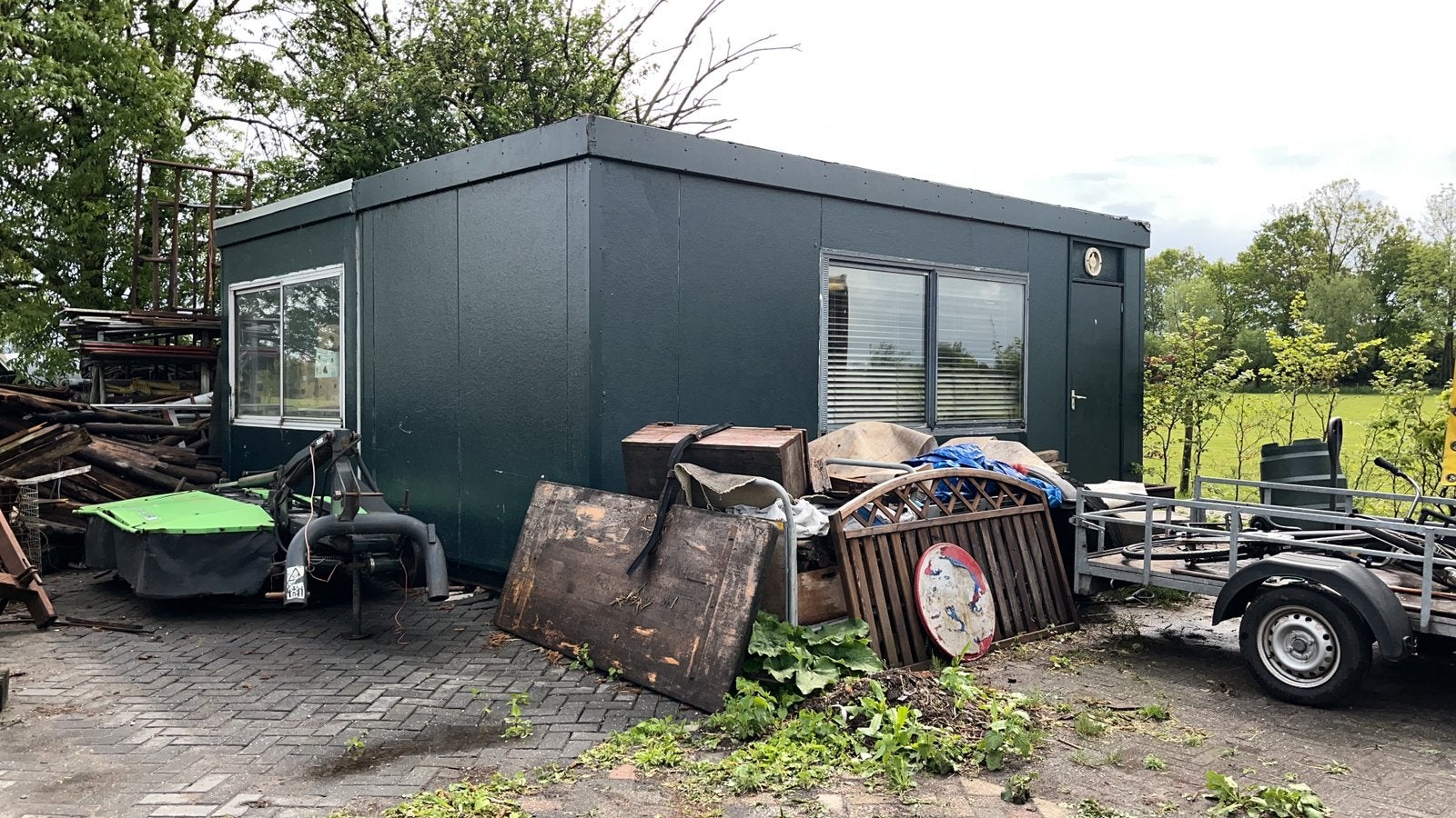 Opslag unit 6x6 m, Opslag
