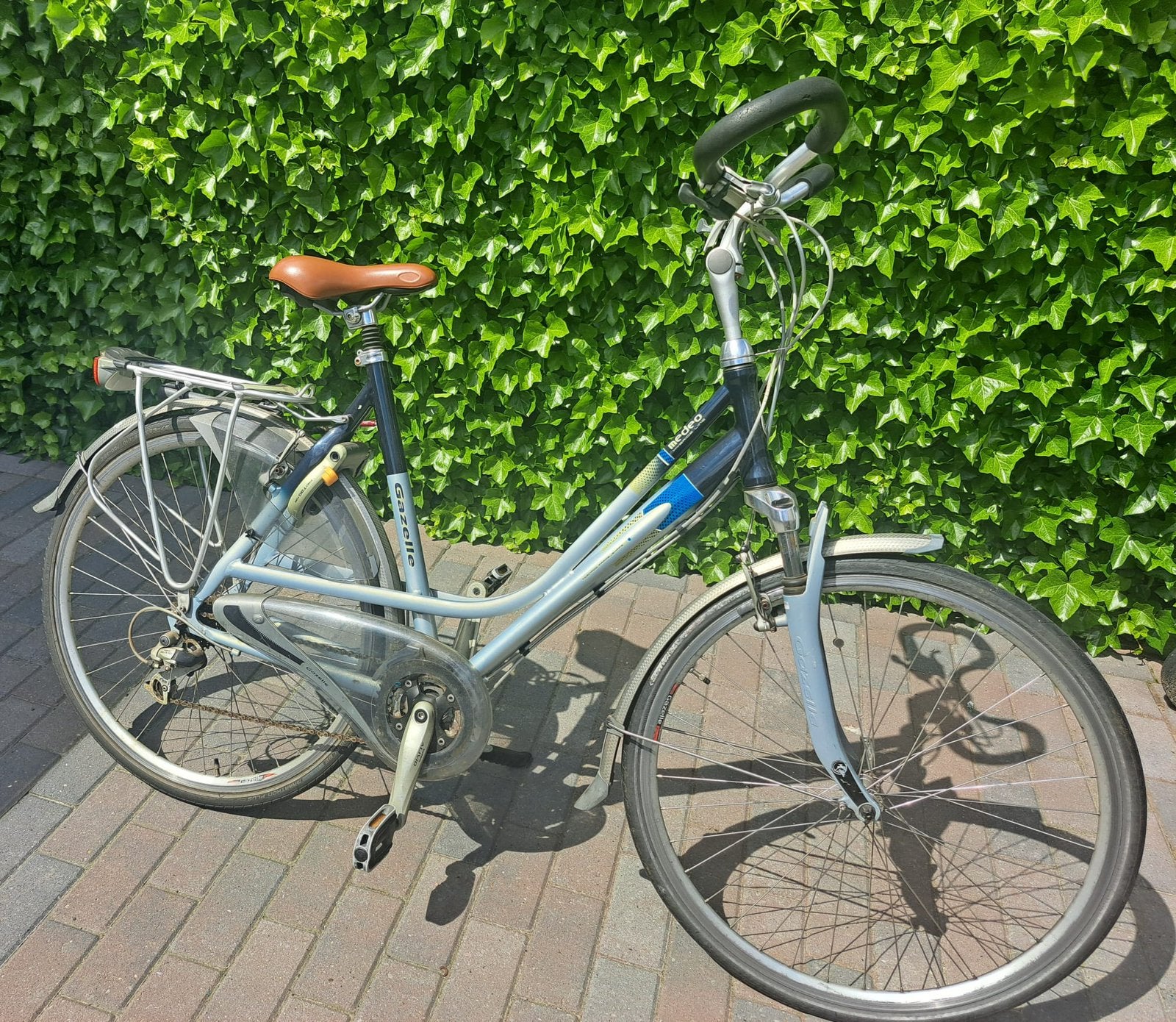 Gazelle Medeo damesfiets., Fietsen en Brommers, Fietsen | Dames | Damesfietsen, Ophalen, Gazelle, 53 tot 56 cm, Gebruikt