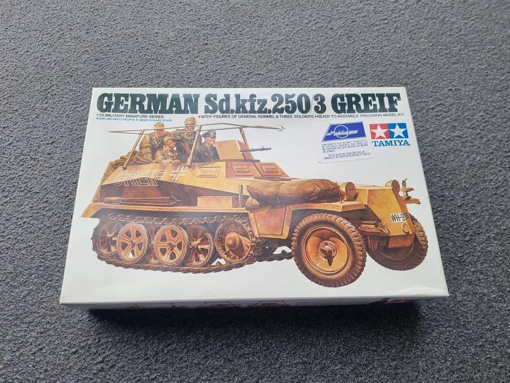Tamiya. Sd.Kfz. 250/3 Greif., Hobby en Vrije tijd, Nieuw, Ophalen of Verzenden, Tamiya, Groter dan 1:32