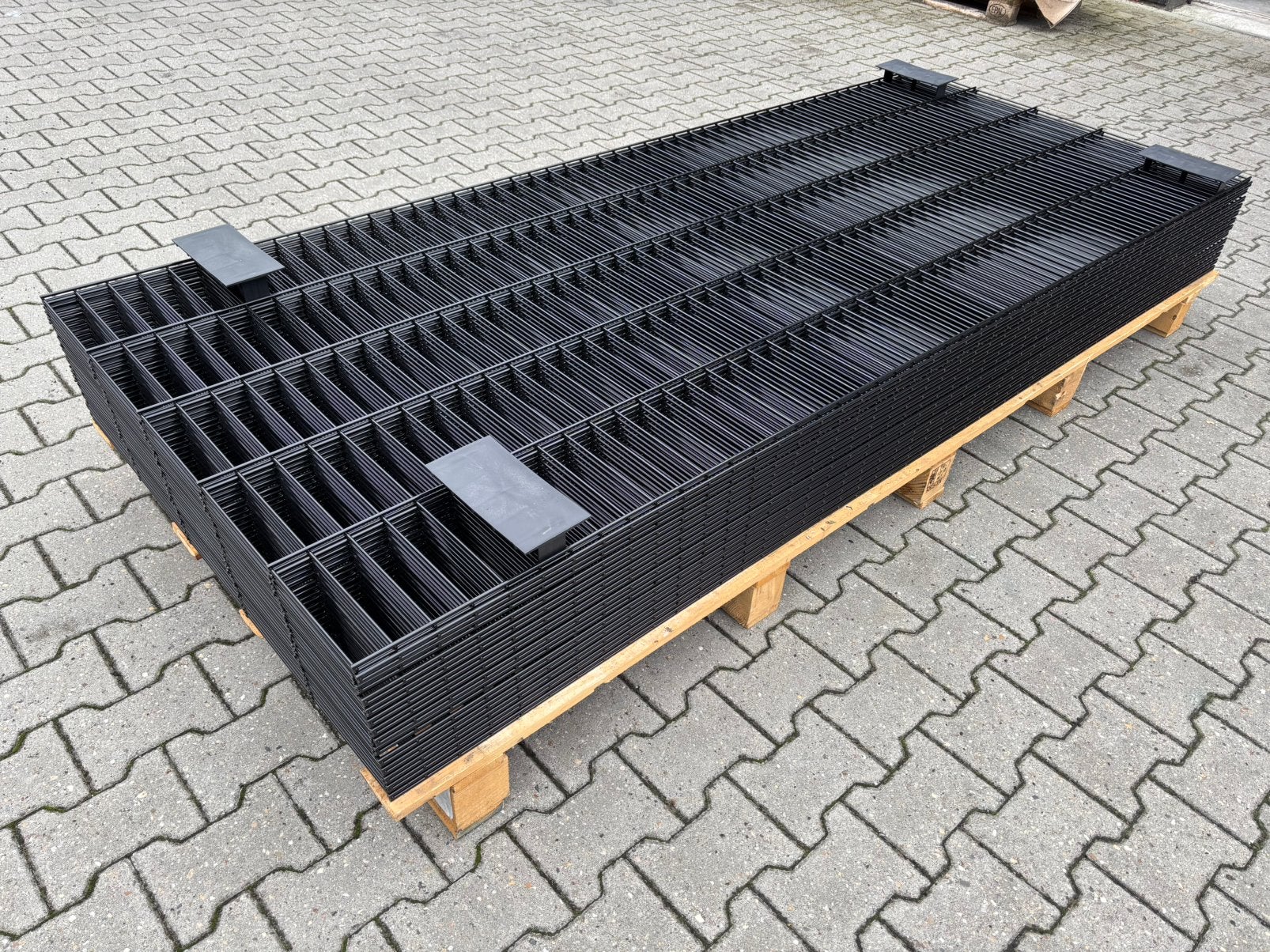 62.5 meter dubbelstaafmat hekwerk, hoogte 100 centimeter!, Ophalen, S, Nieuw, Dubbelstaafmat hekwerk