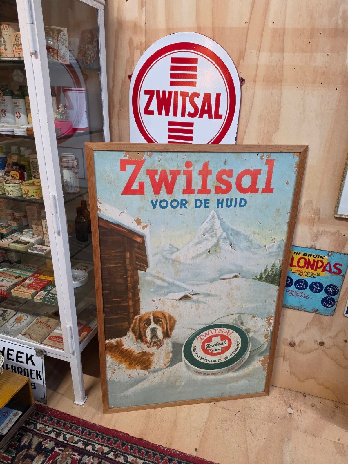 Oud Zwitsal reclamebord, Verzamelen, Ophalen