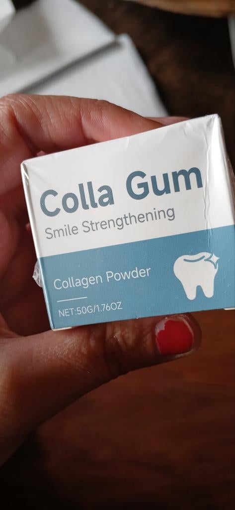 Colla Gum Smile Strengthening Collagen Poeder, Verzenden, Nieuw, Tandpasta