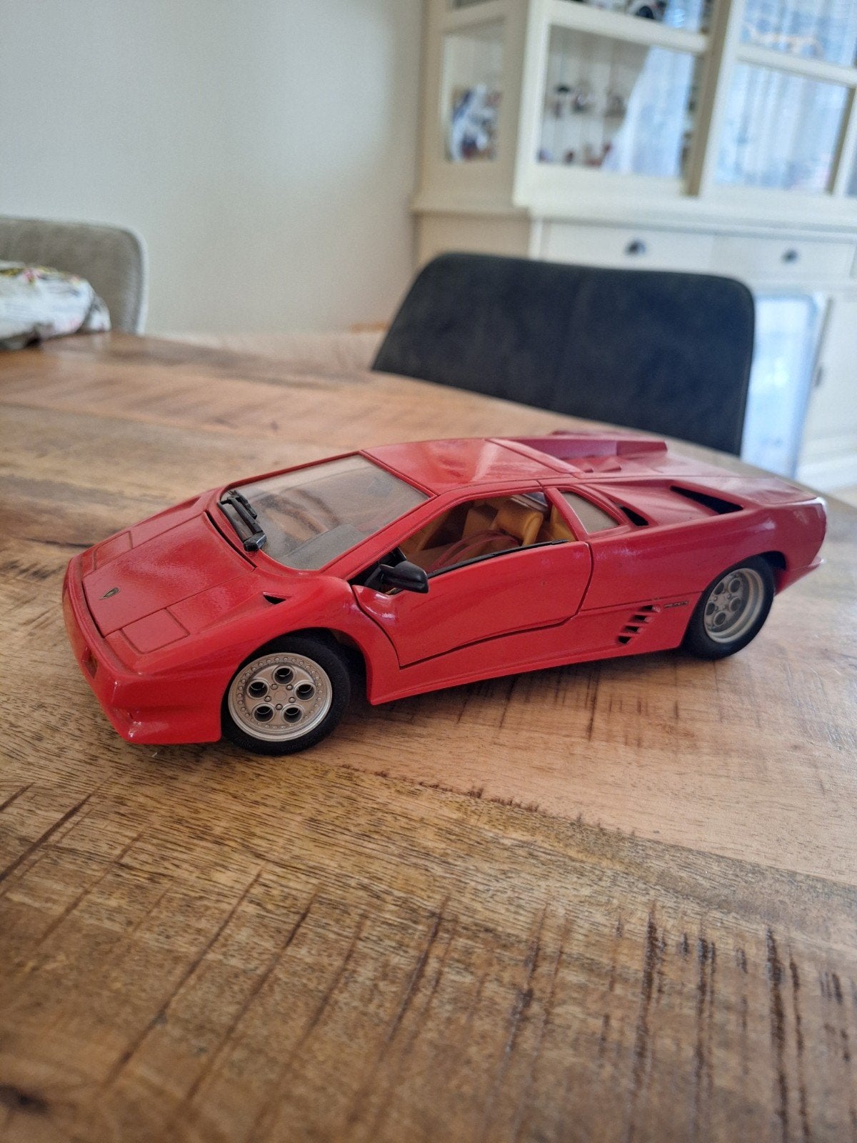 Lamborghini Diablo, Ophalen of Verzenden, Zo goed als nieuw, Bburago