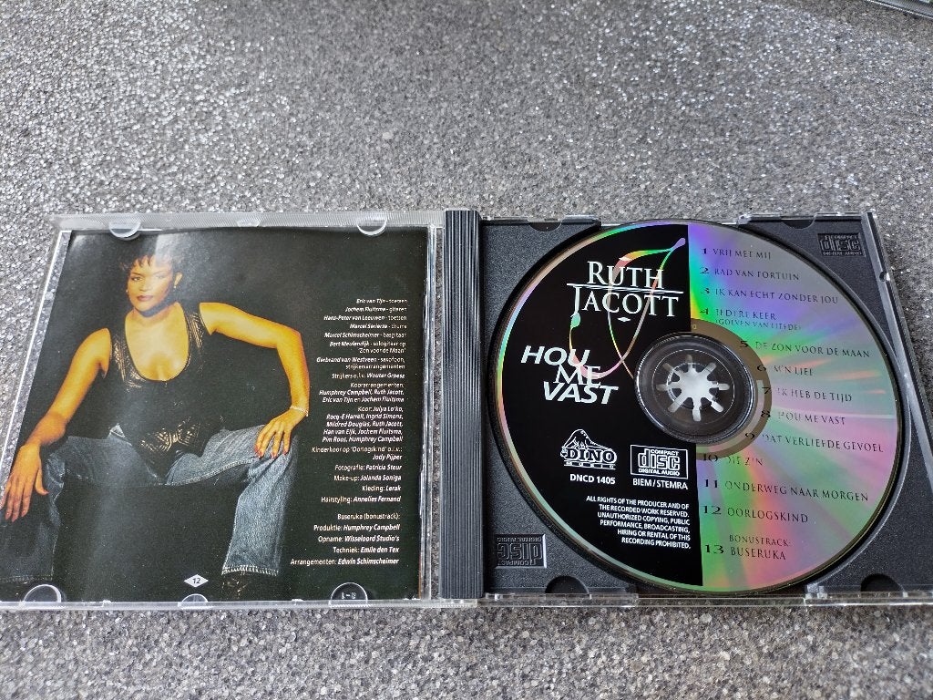 ruth jacott- hou me vast, Ophalen, Gebruikt, Levenslied of Smartlap, Album