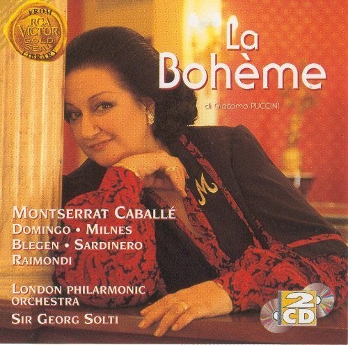 PUCCINI La boheme 2 - CD DOMINGO MILNES SOLTI RCA TOP COND, Ophalen of Verzenden, Romantiek, Zo goed als nieuw, Opera of Operette