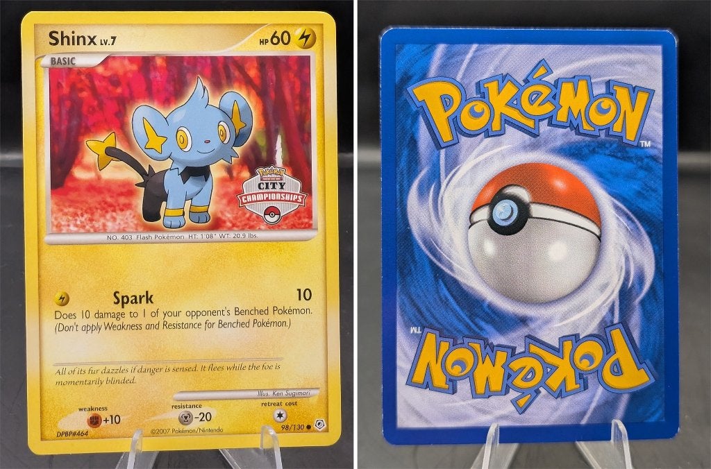 Shinx Lv.7 Diamond & Pearl (DP 98) - Excellent, Ophalen of Verzenden, Zo goed als nieuw, Losse kaart
