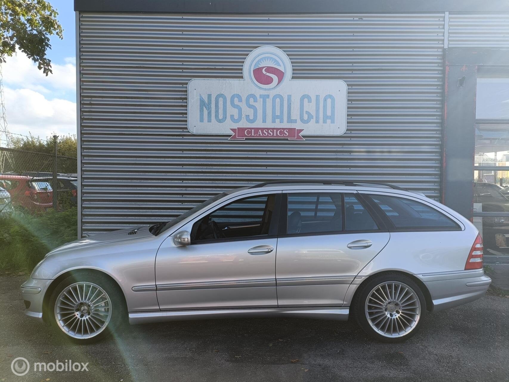 AMG! Nette Mercedes C-klasse Combi AMG 32, Auto's, Automaat, Achterwielaandrijving, Zwart, 1595 kg
