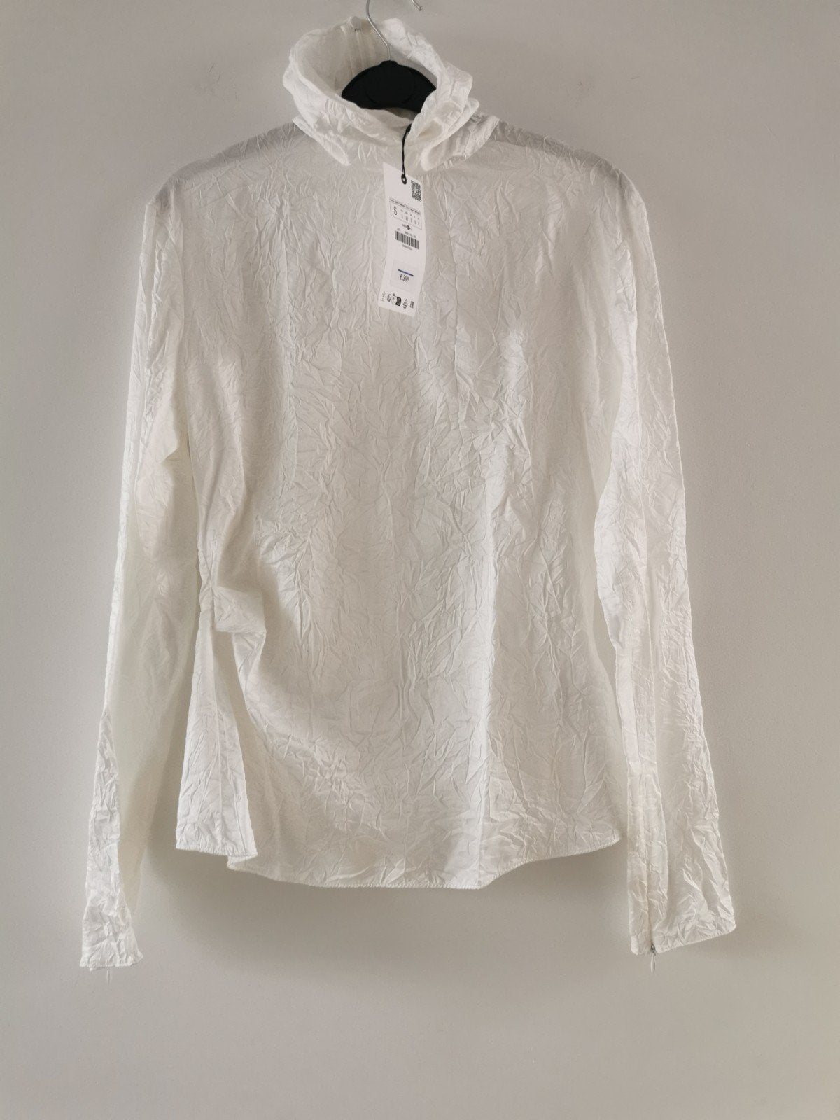 ZARA blouse mt. S, Kleding | Dames, Blouses en Tunieken, Verzenden, Nieuw, Maat 36 (S), Wit