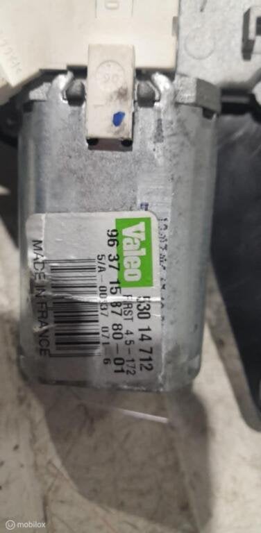 Ruitenwissermotor achter Peugeot 1007 9637158780 53014712, Gebruikt, Ophalen of Verzenden