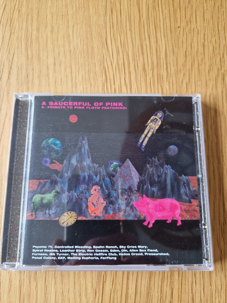 A Saucerful Of Pink - A Tribute To Pink Floyd 2CD, Ophalen of Verzenden, Zo goed als nieuw, Techno of Trance