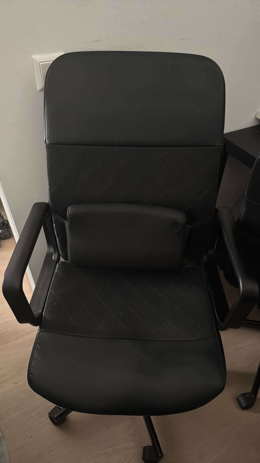Office chair - IKEA, Gebruikt, Zwart, Ophalen of Verzenden, Bureaustoel