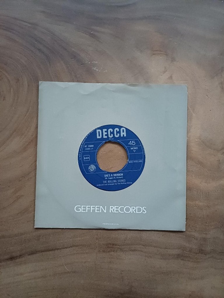 The Rolling Stones - She's A Rainbow - Single - Vinyl, Ophalen of Verzenden, Gebruikt, Pop