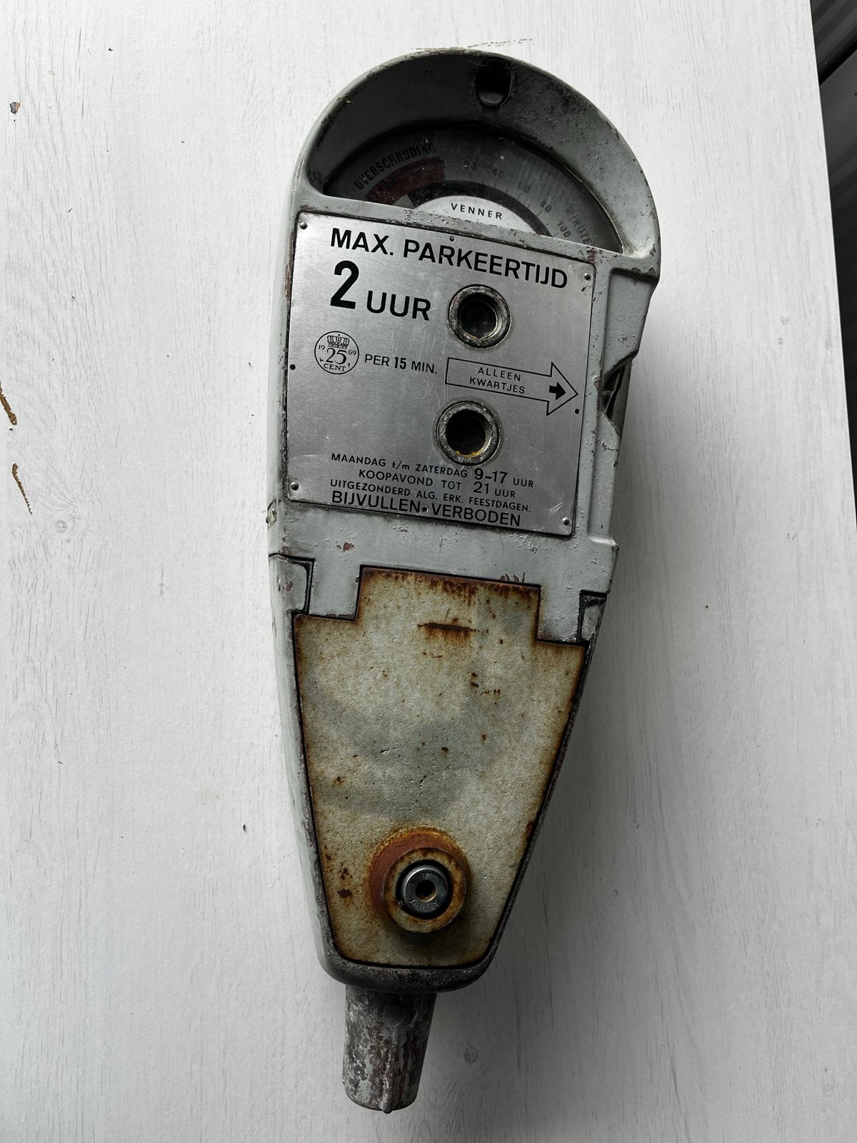 Vintage parkeermeter - Decoratief object, Ophalen