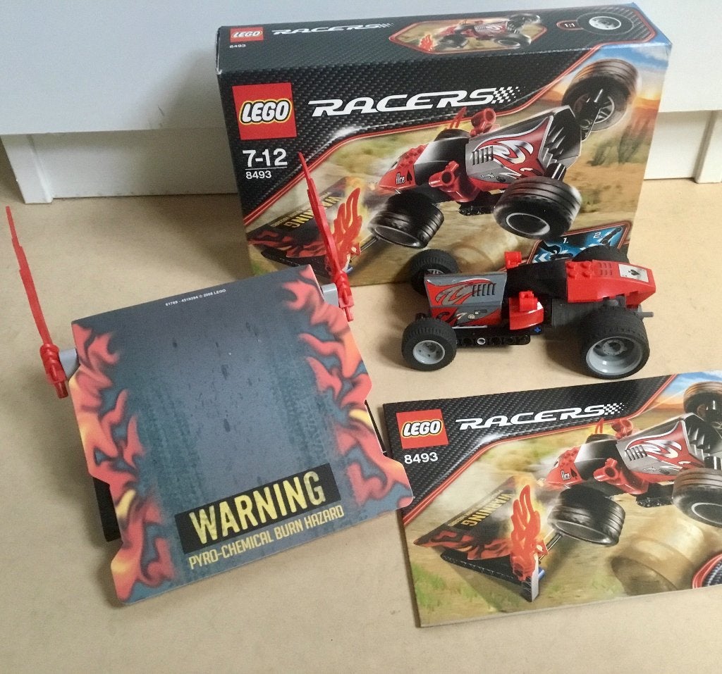 Lego Racers - Red Ace - 8493, Compleet, Lego, Ophalen of Verzenden, Zo goed als nieuw