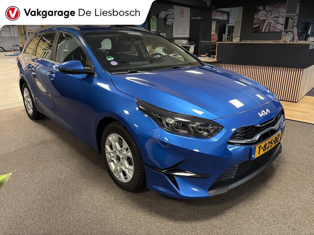 Kia Ceed Sportswagon 1.0 T-GDi MHEV DynamicLine / navi / cam, Auto's, Kia, Stof, Gebruikt, 1309 kg, Blauw